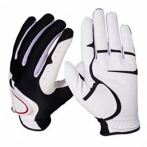Gants de golf en cuir Cabretta respirant de qualité supérieure, couleurs personnalisées, logo personnalisé, pour hommes et femmes, accessoires de golf professionnels - Product Image 1