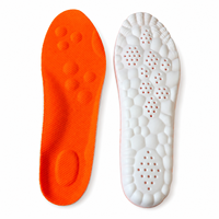 Semelles intérieures en PU orange de qualité supérieure, respirantes, en mousse souple, avec soutien de la voûte plantaire, absorbant les chocs, pour chaussures de course, de marche, de randonnée et de sport