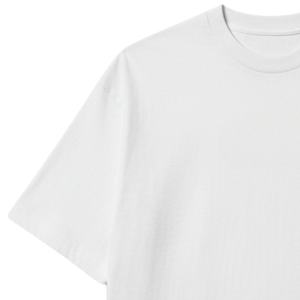 Camiseta de algodón oversize para hombre, estilo urbano, con estampado de microtexto, manga corta, informal, a la moda, OEM - Product Image 3
