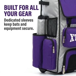Sac d'équipement de baseball avec logo personnalisé, poignée antidérapante, sac d'équipement de softball, pour les équipes sportives jeunes et adultes, voyages - Product Image 4