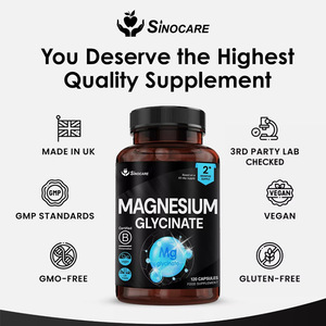 Supplément de chondroïtine de glucosamine de premiumCalcium Magnésium Zinc Capsules Glycinate de magnésium Suppléments d'herbes sans sucre - Product Image 4