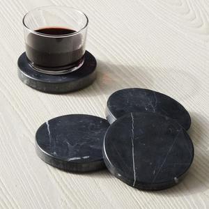 Minimal Elegant <b>Marble</b> <b>Coasters</b> Stylish Natural Stone Drink <b>Coaster</b> Set With Clean Design Polished Finish Durable Surface Ideal - Product Image 2
