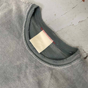 T-shirt personnalisé vierge Streetwear, T-shirts graphiques grande taille, T-shirt délavé à l'acide, T-shirt vintage oversize pour homme - Product Image 5