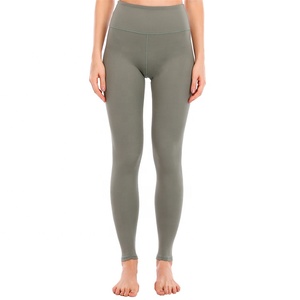 Leggings de gymnastique personnalisés de haute qualité à taille moyenne pour femmes, logo d'impression numérique de conception de yoga de fitness décontracté pour les étudiantes de la saison d'hiver - Product Image 6