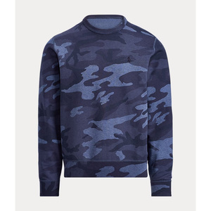 เสื้อสเวตเชิ้ตบุขนแกะลายพรางสำหรับผู้ชาย ขายส่ง ผ้าผสมคอตตอน-โพลีเอสเตอร์ ระบายอากาศได้ดี ปักโลโก้แบบ 3 มิติ สไตล์สตรีทแวร์ - Product Image 2