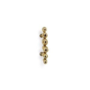 Luxury Brass Cabinet <b>Pulls</b> Handles Twisted Bar Design Traditional Style Durable Shiny <b>gold</b> Furniture Hardware for <b>Drawer</b> Door - Product Image 2