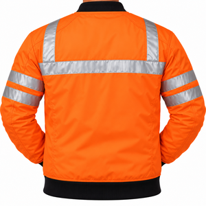 Veste de sécurité moto haute visibilité réfléchissante, vêtement d'extérieur pour motard, fournisseur OEM, vente en gros, logo personnalisé disponible, tenue pour motard de route - Product Image 2