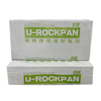 Panneau léger en laine de roche avec barrière anti-vapeur en feuille métallique pour l'isolation des conduits CVC, résistance aux hautes températures 600°C ° Stock C USA