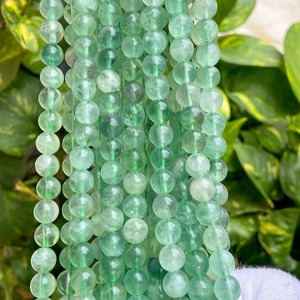 Cuentas redondas lisas de fluorita verde natural, cuentas sueltas de piedra preciosa de fluorita para la fabricación de joyería, precio al por mayor, 4MM 6MM 8MM 10MM - Product Image 6