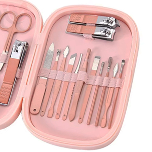 18pcs Infant Stainless Steel <b>Nail</b> Clippers Kit Manicure Set Professional Portable Classic Luxury <b>Nail</b> Care Grooming Tools - Product Image 2