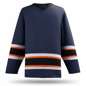 Nueva Camiseta de Hockey de Malla de Poliéster Profesional Personalizada (OEM) 2026 para Hombre, Uniforme de Hockey Hecho a Medida para Hombre - Product Image 1