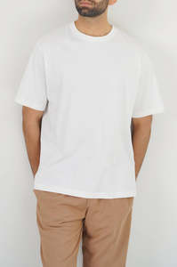 เสื้อยืดผู้ชายรุ่นใหม่ปี 2026 สำหรับใส่ทุกวัน สกรีนโลโก้ได้ ทรงโอเวอร์ไซส์ หลวมๆ ขายส่ง เสื้อยืดผู้ชายคุณภาพสูง - Product Image 2