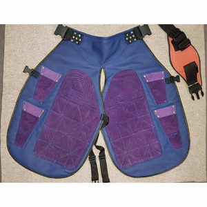 Professional Premium Farrier Half <b>Chaps</b> CE ISO-13485 Certified Durable Strength Cow Leather for Horse Shoeing Equestrian - Product Image 6