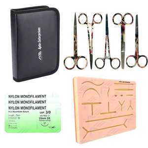 Kits de Práctica de Sutura Quirúrgica Personalizados, Instrumentos Médicos Quirúrgicos de Alta Calidad, Gran Venta, para Estudiantes de Medicina - Product Image 1