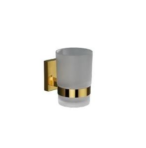 Wall Mounted Brass <b>Toothbrush</b> <b>Holder</b> Premium Bathroom Brush <b>Holder</b> Toothpaste Organizer - Product Image 4