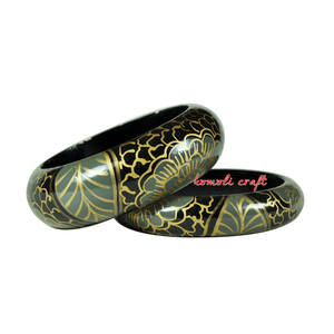 Conjuntos de joyería de pulsera de madera Natural sin terminar - Product Image 6