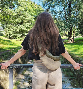 Sac bandoulière unisexe en toile cirée de haute qualité, sac de voyage, sac messager, imperméable, avec fermeture éclair, mode décontractée, vente en gros - Product Image 2