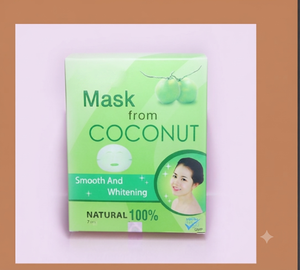 มาส์กหน้ามะพร้าวพรีเมียม มาส์กบำรุงผิวหน้าจากธรรมชาติ ช่วยเติมความชุ่มชื้น สำหรับสปา รับผลิตแบบ OEM ODM - Product Image 6