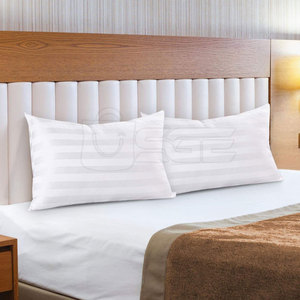High Quality Modern Solid Neck Filled <b>Pillow</b> Organic Cotton Cover Eco-Friendly Durable Fabric Premium Filling for Home Hotel Use - Product Image 6