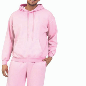 Conjunto Deportivo para Hombre de Alta Calidad, Lavado Ácido, Tela Transpirable, Sudadera con Capucha y Pantalones para Correr, Ropa Deportiva Urbana, Venta al Por Mayor - Product Image 4