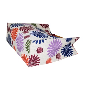 Sac de courses en jute laminé PP à imprimé floral de haute qualité avec poignée en bois, tendance pour femmes et jeunes filles, idéal pour les courses et les cadeaux - Product Image 5