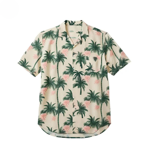 Chemise Hawaïenne Aloha Homme Manches Courtes Tropicale Vacances Plage Personnalisable en Gros - Product Image 4