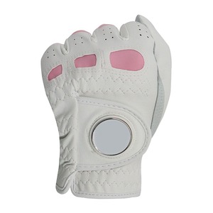 Guantes de Golf Blancos de Piel de Cabretta para Mano Derecha con Agarre, Transpirables, para Deportes al Aire Libre, Venta al Por Mayor - Product Image 4