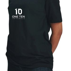 เสื้อยืดคอกลมแขนสั้นสีดำทรงโอเวอร์ไซส์ ผ้าฝ้ายพรีเมียม ใส่สบาย ระบายอากาศดี  เหมาะสำหรับสกรีนลาย  ขายส่ง รับผลิตแบบ OEM ODM - Product Image 6
