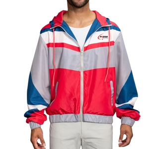 Veste Homme Vintage 2025 Color Block Légère Brodé Hiver Mode Urbaine Haut de Gamme Vente en Gros OEM - Product Image 1