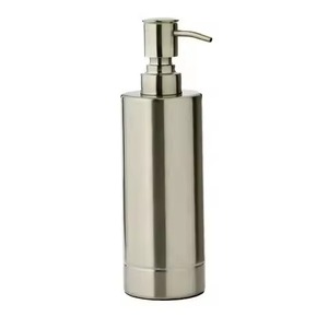 Elegant Metal Soap <b>Dispenser</b> Bottle Smooth Finish Durable Pump Refillable Liquid Soap <b>Dispenser</b> Bathroom Decor - Product Image 1