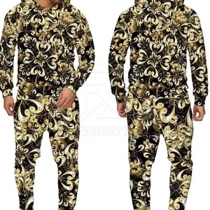 Survêtement léger pour homme, style streetwear, à capuche avec cordon de serrage, imprimé par sublimation, séchage rapide, respirant, taille personnalisable, 100% coton - Product Image 6