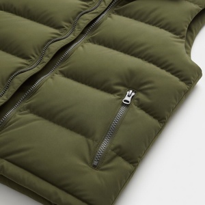 Chaleco Acolchado Grueso sin Mangas para Hombre con Logotipo Personalizado, Alta Calidad, Venta al por Mayor, 100% Poliéster, Tallas Grandes, Informal, Tejido, Invierno, 1 Pieza - Product Image 4