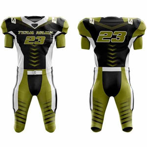 Uniforme de football américain personnalisé en sublimation, respirant, toutes tailles, prix bas, best-seller, nouveau design, service OEM - Product Image 6