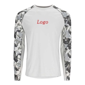 Chemise à manches longues personnalisable pour homme, grande taille, résistante aux taches, respirante, imperméable, UPF 50, pull-over, vêtements de pêche, antibactérien - Product Image 6