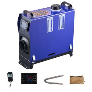 8KW All-in-One Portable Diesel Air Heater <b>DC</b> <b>12V</b>/24V Remote Control LCD Screen Fast Heating Low Noise RV Interior Accessories - Product Image 1