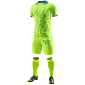 Camisetas de Fútbol Sublimadas para Hombre y Mujer, Ropa Deportiva Transpirable de Secado Rápido, Uniformes de Equipo con Logotipo Personalizado, Conjuntos de Manga Corta para Verano - Product Image 1