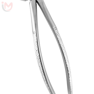 IMANS ENTERPRISES IE-EF-0104 Forceps d'extraction dentaire en acier inoxydable, manuel, avec poignée ergonomique, instrument de classe I pour racine de la mâchoire supérieure - Product Image 4