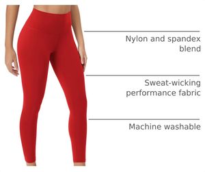 Leggings Deportivos de Cintura Alta para Mujer, Sin Costuras, Elásticos, Suaves, para Yoga, Fitness, Gimnasio, Entrenamiento, Running y Ropa Deportiva - Product Image 6