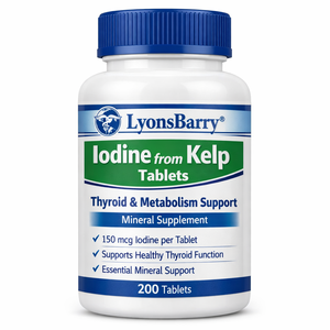 Tabletas de Yodo de Algas Marinas, Antioxidante para Adultos, Apoyo al Metabolismo de la Tiroides, Suplemento Dietético, Fabricante de Marca Privada OEM - Product Image 2