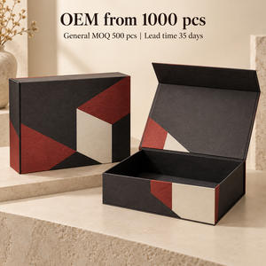Boîte personnalisée en forme de livre magnétique en prisme de charbon de bois pour l'emballage de la collection d'accessoires VR - Product Image 5