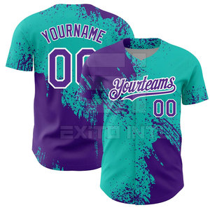 Maillot de baseball pour homme avec logo brodé en 3D, manches courtes, séchage rapide, polyester respirant, tenue sportive d'équipe, nouvelle arrivée 2026 - Product Image 2