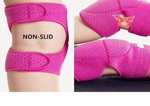 Weight Lifting Gym Neoprene Knee Pads Wraps 7mm Thickness Knee Pad Knee Support Shock-Absorbing Knee Pads - Product Image 5