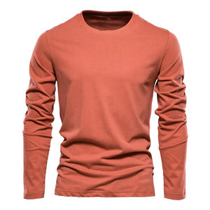 Camiseta de Béisbol de Algodón para Hombre, Transpirable, Manga Larga, Cuello Redondo, Estilo Raglán - Product Image 1