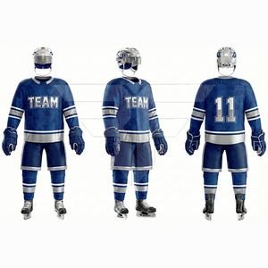 Uniforme de hockey sur glace personnalisable le plus populaire, respirant et léger pour adultes - Product Image 1
