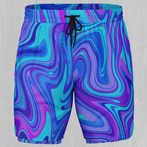 Shorts de sublimation pour hommes à séchage rapide et respirants avec votre logo, style unique, shorts de sublimation pour hommes sur mesure - Product Image 4