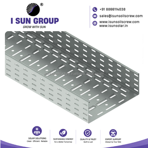 Canaux de câblage galvanisés à fentes avec couvercle pour la gestion des câbles électriques, la distribution d'énergie et les applications industrielles - Product Image 4