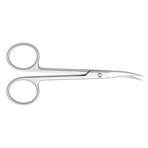 Tijeras Curvas para Iris de Grado Médico, Tijeras de Microdiseción de Precisión, Fábrica OEM, Marca Privada Ariston International - Product Image 3