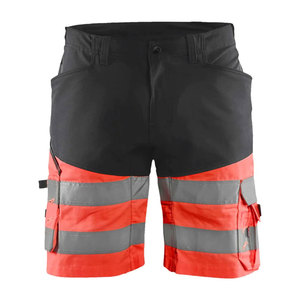 Top Quality High Visibility Security Cotton Material Reflective Safety Shorts Men <b>Working</b> Construction Worker Safety Shorts - Product Image 3