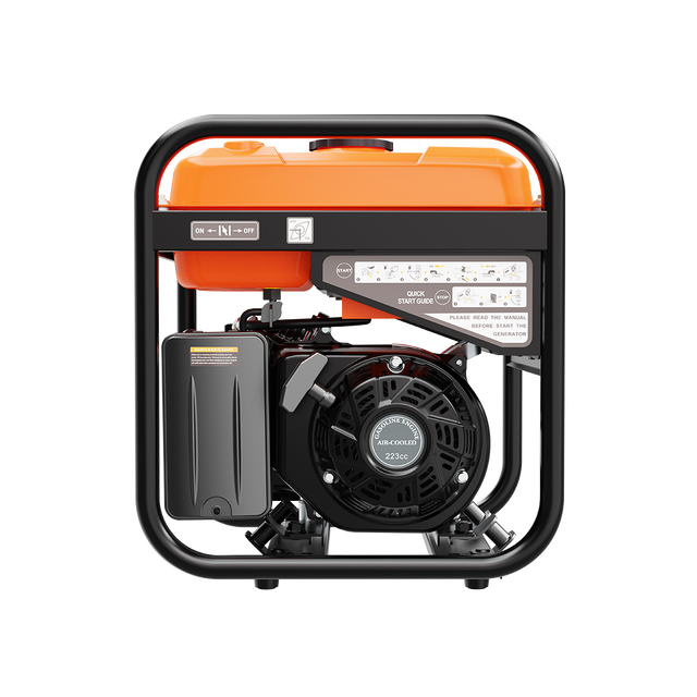 Hwasdan H5250i-1 Open Frame Inverter Generator, 4500w 4kw 110V/240V 50/60hz with Electric Start for Home Use Backup