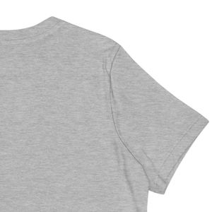Heather Gray Womens Embroidered Jack and Jill Tee Short Sleeve Crew Neck Cotton <b>Shirt</b> Relaxed Casual Top Everyday Fashion - Product Image 5